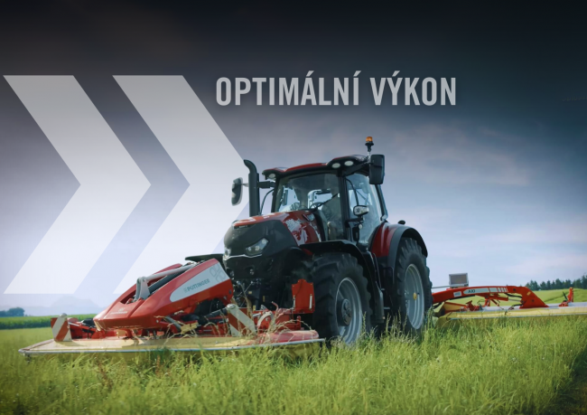 Všechny traktory Case IH Optum jsou osazeny inovovaným šestiválcovým motorem Case IH.