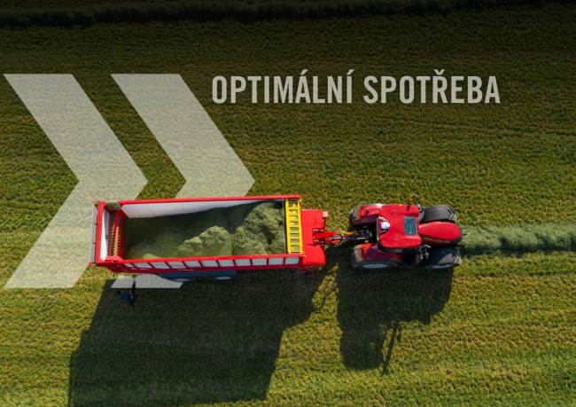 Case IH Optum umí legálně jezdit max. rychlostí až 56 km/h již při 1 550 ot/min.