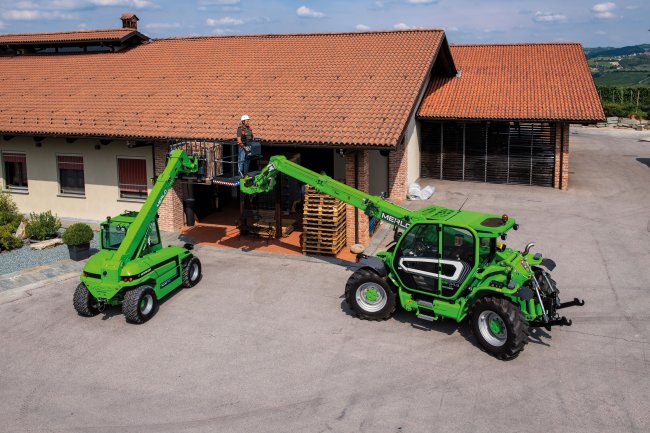 Merlo Multifarmer a eworker.