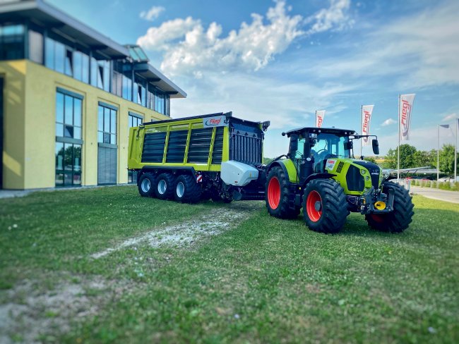 Fliegl převzal výrobu vozů od společnosti Claas.
