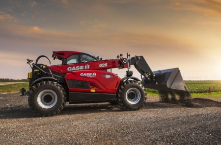 Case IH Farmlift 626 nabízí řidiči komfort a bezpečnost.
