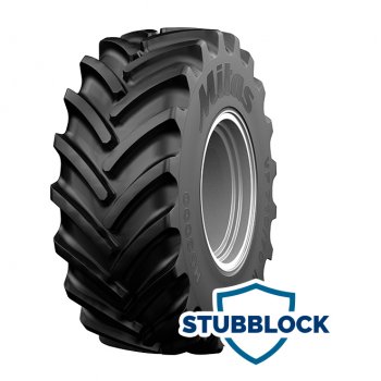 Pneumatika Mitas se speciální technologií STUBBLOCK nabízí vyšší ochranu proti průrazu stébly a delší životnost v náročných podmínkách.