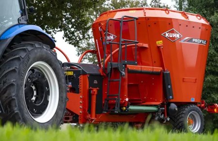 Nový krmný vůz KUHN PROFILE 1.CM: Kompaktní a všestranný.