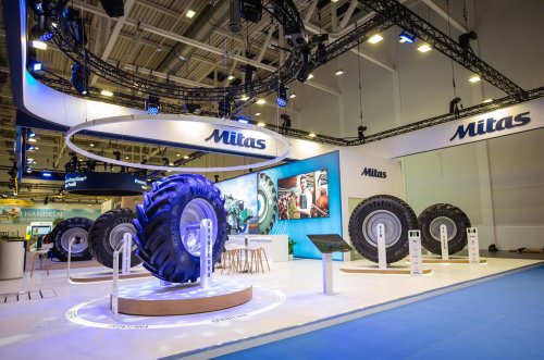 Expozice Mitas na Agritechnice 2025 představila moderní technologie i směr dalšího vývoje značky.