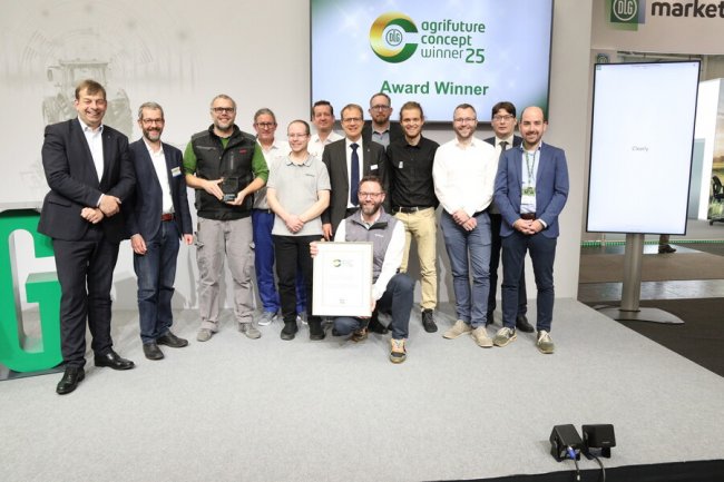 DLG Agrifuture Award 2025 patří k nejuznávanějším oceněním za progresivní technologie, které mají zásadně ovlivnit budoucnost zemědělství."