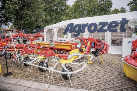 Návštěvníkům, kteří zavítali do expozice Agrozet nemohla ujít ani nová vizuální identita společnosti. Foto: Agrozet
