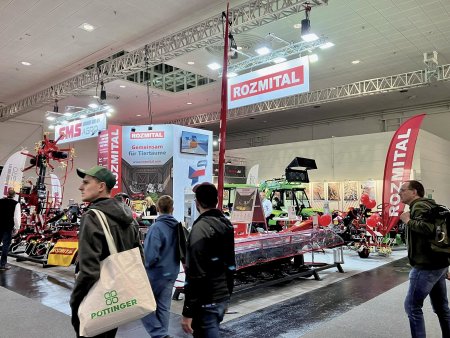 Strojírna Rožmitál představila řadu strojů pro sklizeň pícnin vyznačujících se robustní konstrukcí a důrazem na spolehlivost.