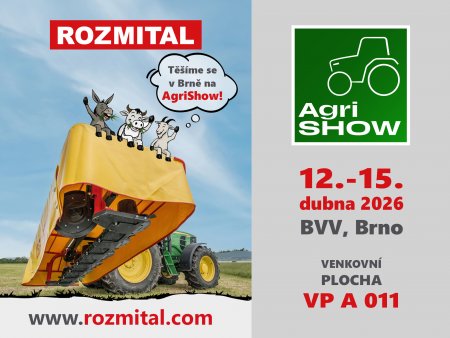 Vedle novinky představí ROZMITAL také další klíčové stroje ze svého portfolia.