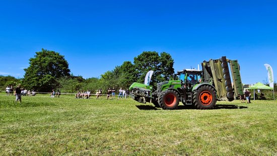 V centru absolutní pozornosti stály tři prémiové modelové řady Fendt.