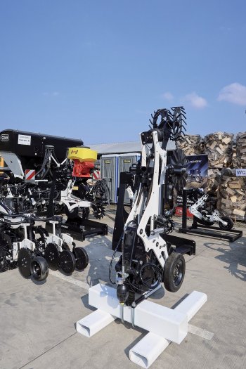 Na akci byla představena i nová jednotka, která byla nedávno uvedena na veletrhu Agritechnica.