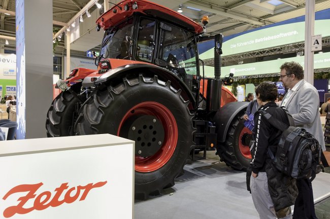 Zetor Řada 6 na veletrhu Agritechnika 2025. Foto: Jiří Hejhálek