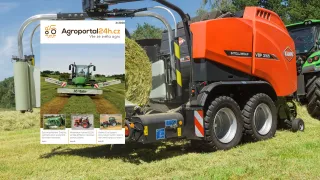 Titulní strana časopisu Agroportal24h o zemědělské technice