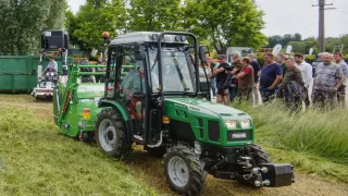 Přehlídka komunální techniky Malcom v terénu