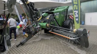 Sběrač kamenů Kivi-Pekka na výstavě Země živitelka