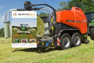 Titulní strana časopisu Agroportal24h o zemědělské technice