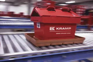 Náhradní díly Kramp na dopravníkové lince