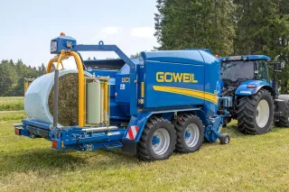 Lis Göweil G-1 F125 Kombi na kulaté balíky
