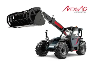 Černá lopata manipulátoru Manitou NewAg