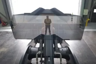 Vizualizace průhledné lžíce nakladače Doosan