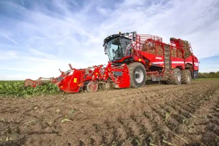 Samojízdný sklízeč cukrové řepy Grimme Rexor 6300 Platinum