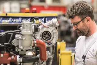 Motor značky DEUTZ
