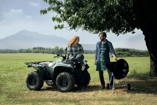 Čtyřkolka Yamaha v soutěži výrobce pneumatik BKT