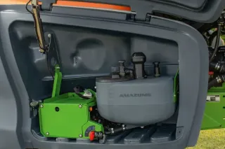 Detail systému Amazone DirectInject na postřikovači