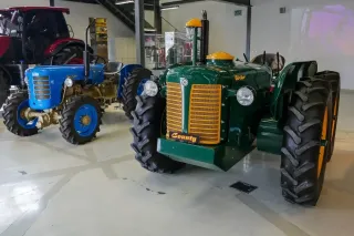 Historické traktory vystavené v Zetor Gallery