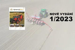 Grafika nového vydání časopisu Agroportal24h 1/2023.