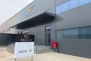 Budova výrobního závodu Trelleborg ve Vietnamu