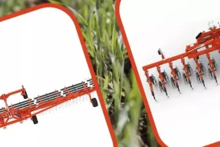 Vyobrazení plecích strojů Kuhn pro mechanickou likvidaci plevele
