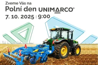 Pozvánka na Polní den UNIMARCO s termínem 7. října 2025