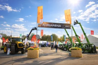 Agriarena nabízela dynamické ukázky strojů