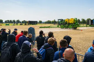 Prezentace postřikovače na minulém veletrhu DLG-Feldtage