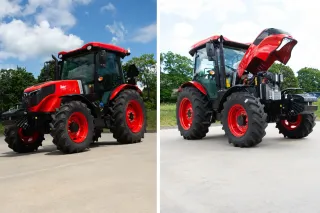 Červené traktory Zetor Řady 5