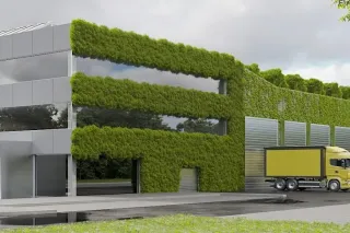 Vizualizace nového areálu firmy AGRO-partner