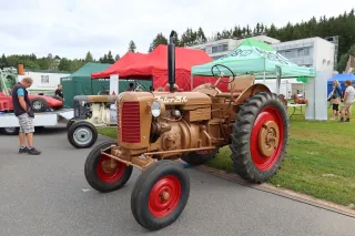 Historický traktor Zetor 25 K na akci Vysočina Zetor SHOW 2024.