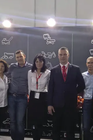 Společné foto se zástupci z B. Z. Agency s.r.o.