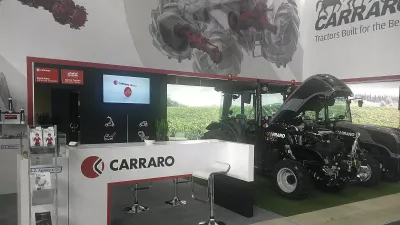Expozice společnosti Carraro na veletrhu Techagro 2018