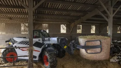 TL43.80HF AGRI se, stejně jako ostatní teleskopické nakladače Bobcat, vyrábí ve Francii