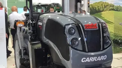 Speciální úzkorozchodové traktory Carraro Compact