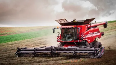 Sklízecí mlátička Case IH Axial-Flow na poli