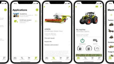Od poloviny února 2021 je Claas connect k dispozici také jako bezplatná aplikace pro mobilní zařízení na všech současných trzích. Zdroj foto - tisková zpráva Claas