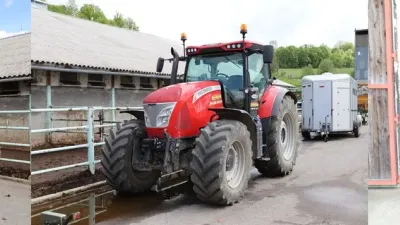 Na středisku v Jasenné jsme mohli vidět další tři traktory McCormick, které JASNO ke své spokojenosti využívá.  Zdroj foto - Milan Jedlička