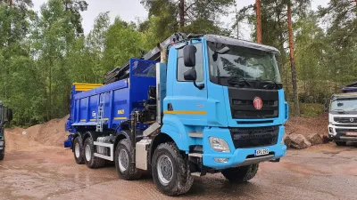 Do Finska dorazila první Tatra Phoenix. Podvozek má ale ještě jedno překvapivé prvenství. Zdroj foto - tisková zpráva Tatra Trucks