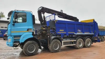 Do Finska dorazila první Tatra Phoenix. Podvozek má ale ještě jedno překvapivé prvenství. Zdroj foto - tisková zpráva Tatra Trucks