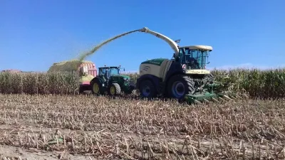 Zemědělská technika v podniku ZOD Slezská Dubina