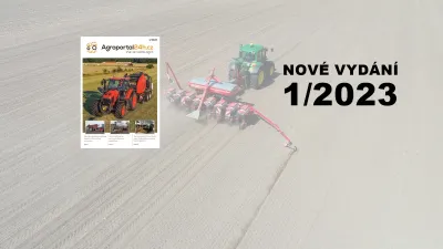 Grafika nového vydání časopisu Agroportal24h 1/2023.