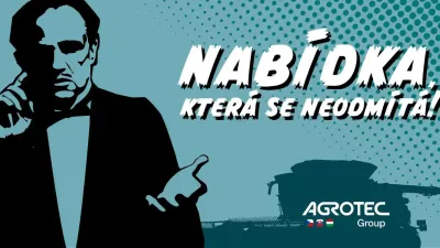 AGROTEC Group zachrání i vaši sklizeň. S exkluzivním financováním.