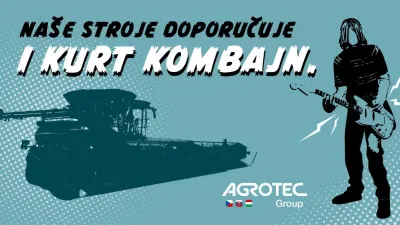 Naše stroje doporučuje i Kurt Kombajn.